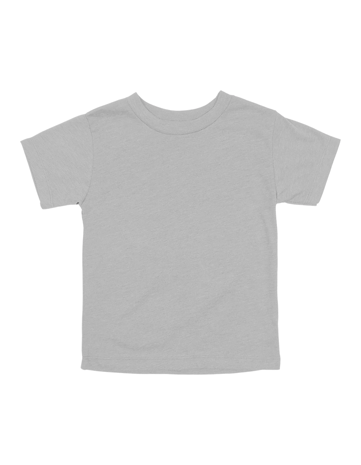 Custom toddler Bella + Canvas jersey T-shirt in Solid Athletic Grey