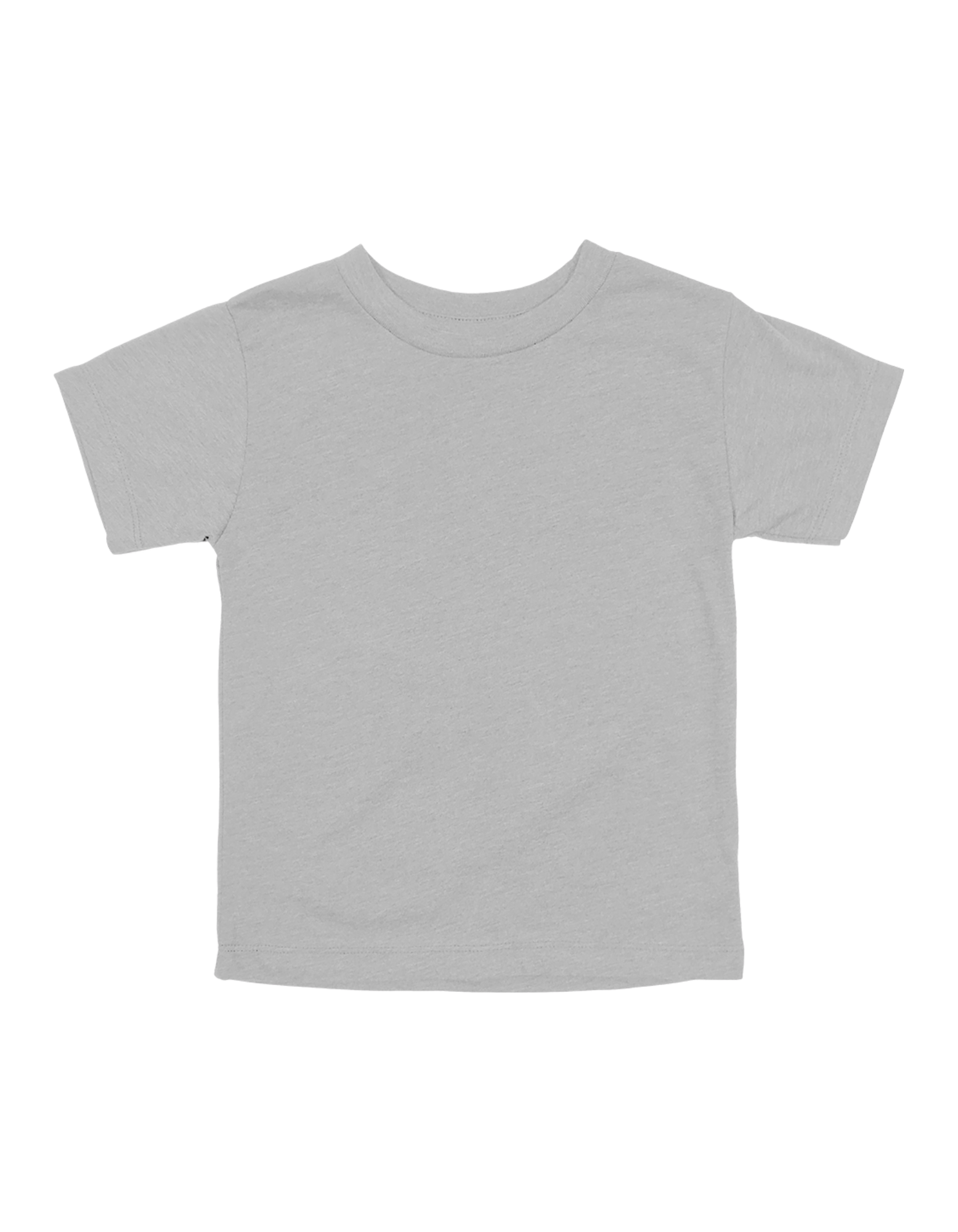 Custom toddler Bella + Canvas jersey T-shirt in Solid Athletic Grey