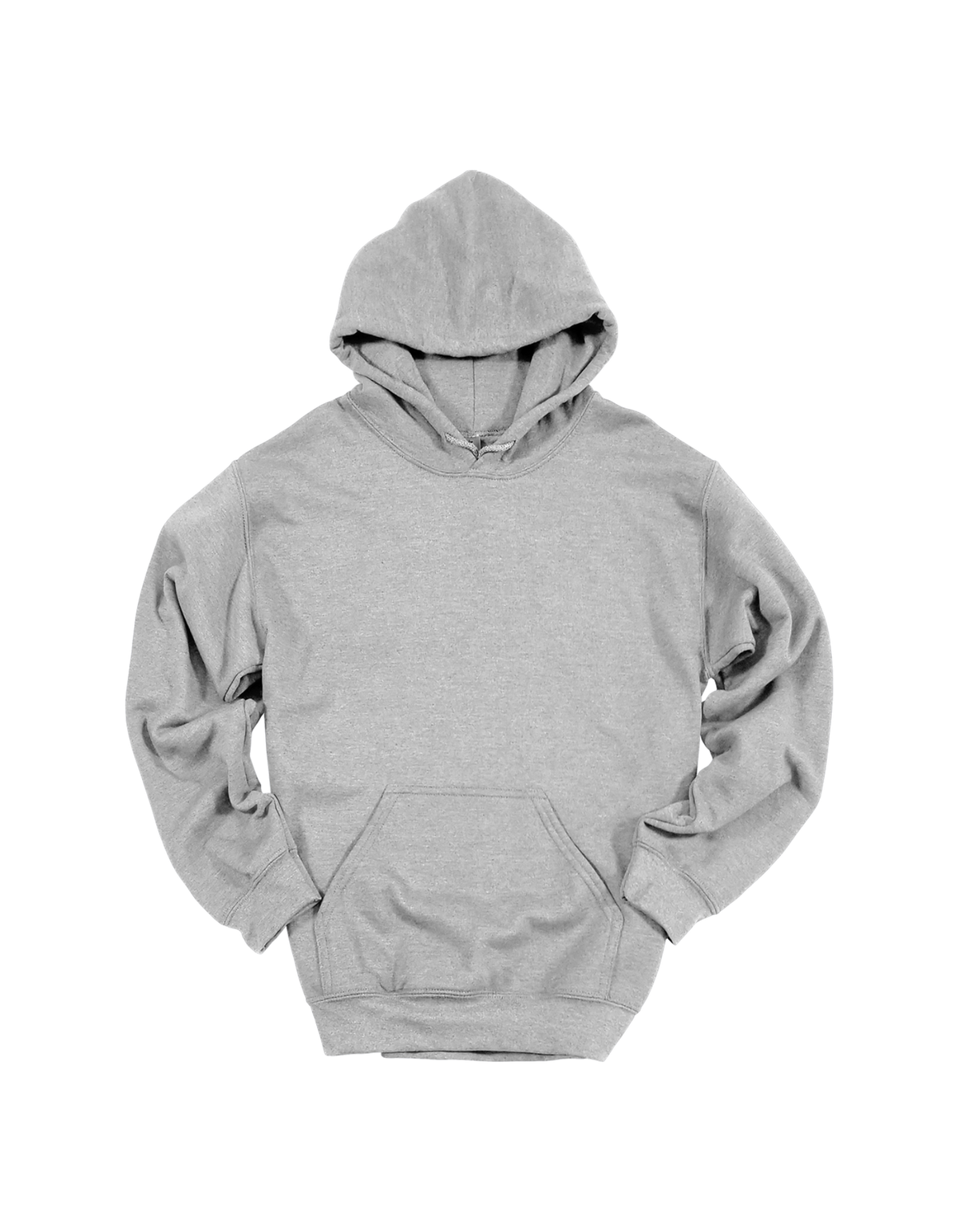 Custom adult Gildan hoodie in Sports Gray