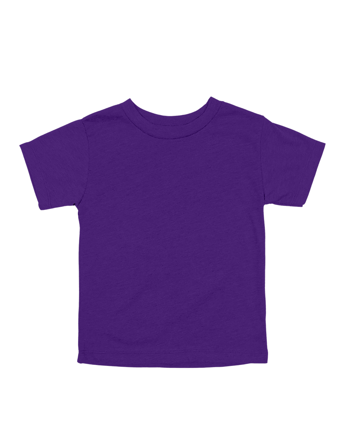 Custom toddler Bella + Canvas jersey T-shirt in Team Purple