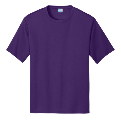 Port & Company performance T-shirt in Team Purple