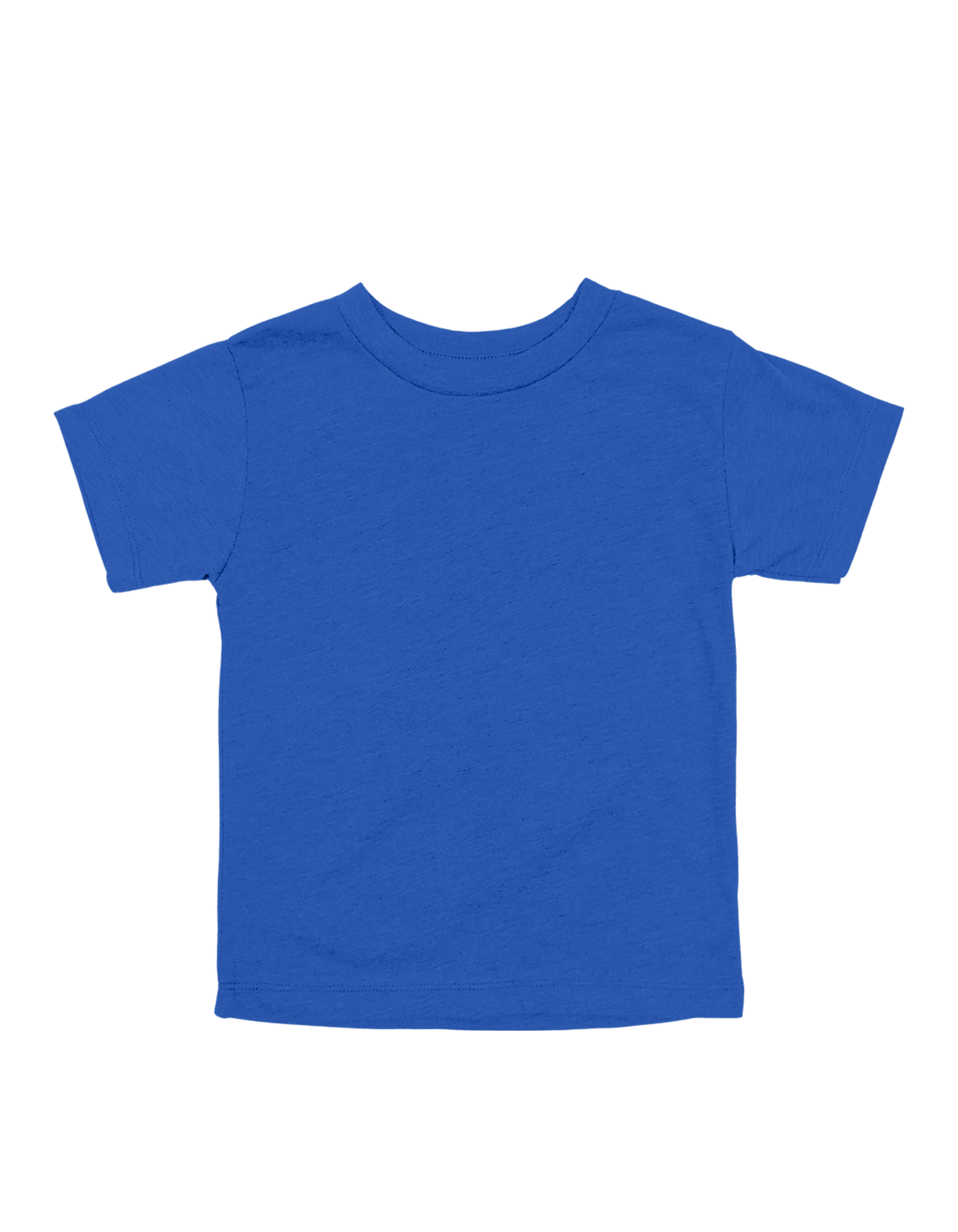 Custom toddler Bella + Canvas jersey T-shirt in Royal Blue