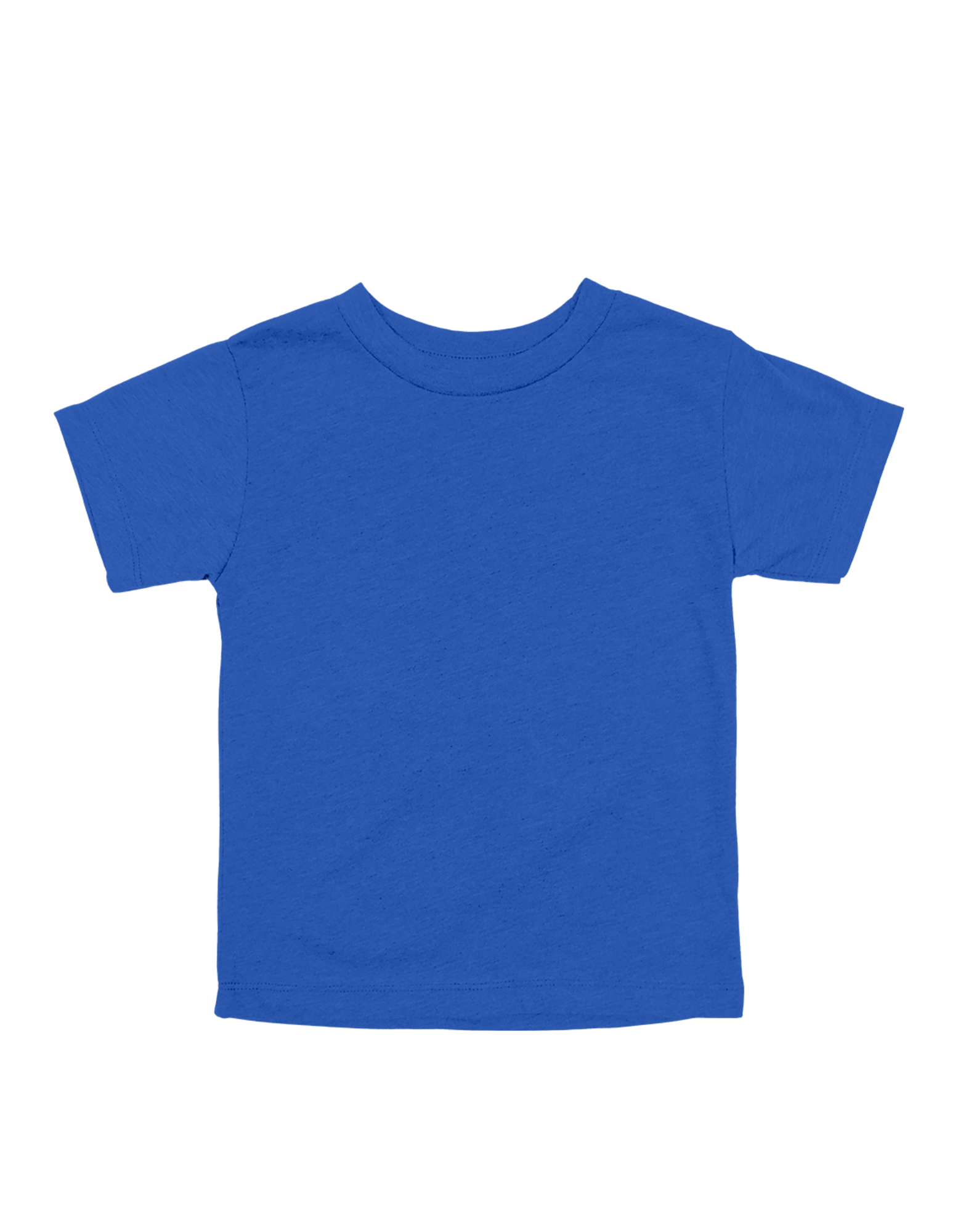Custom toddler Bella + Canvas jersey T-shirt in Royal Blue