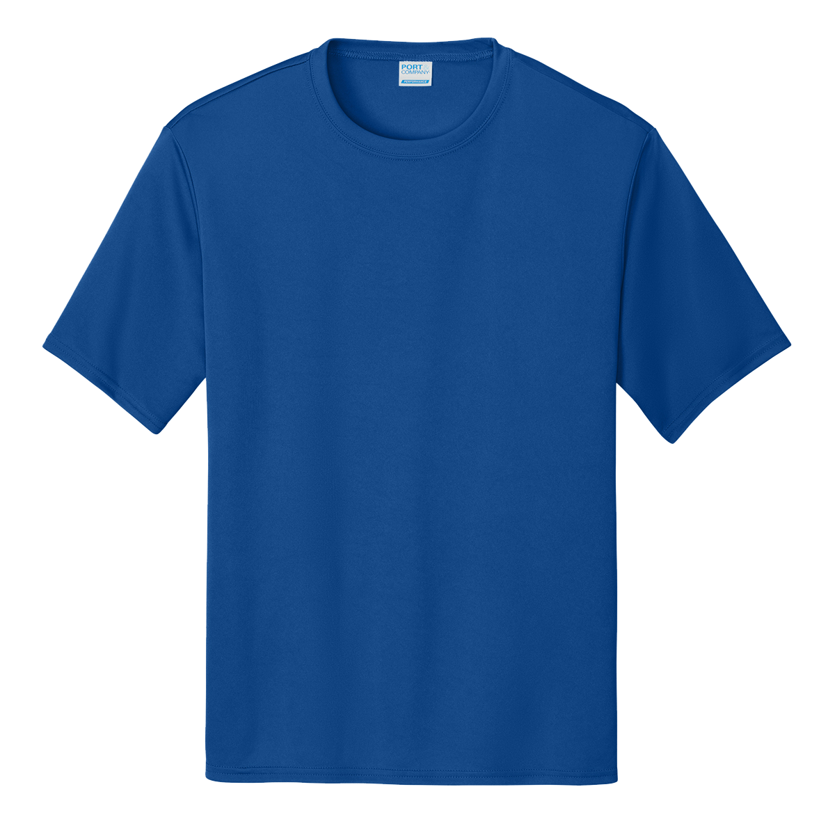 Port & Company performance T-shirt in True Royal