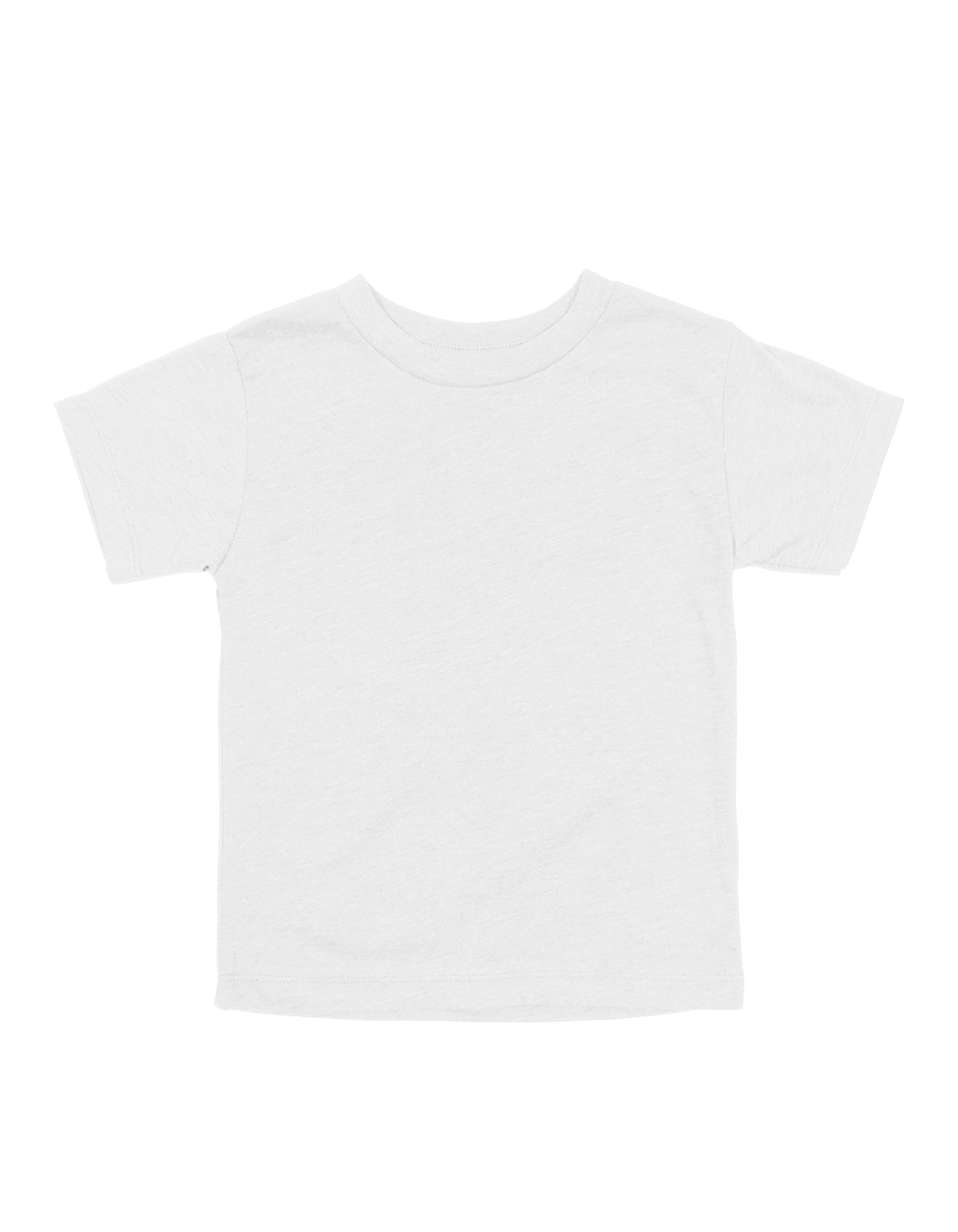 Custom toddler Bella + Canvas jersey T-shirt in White