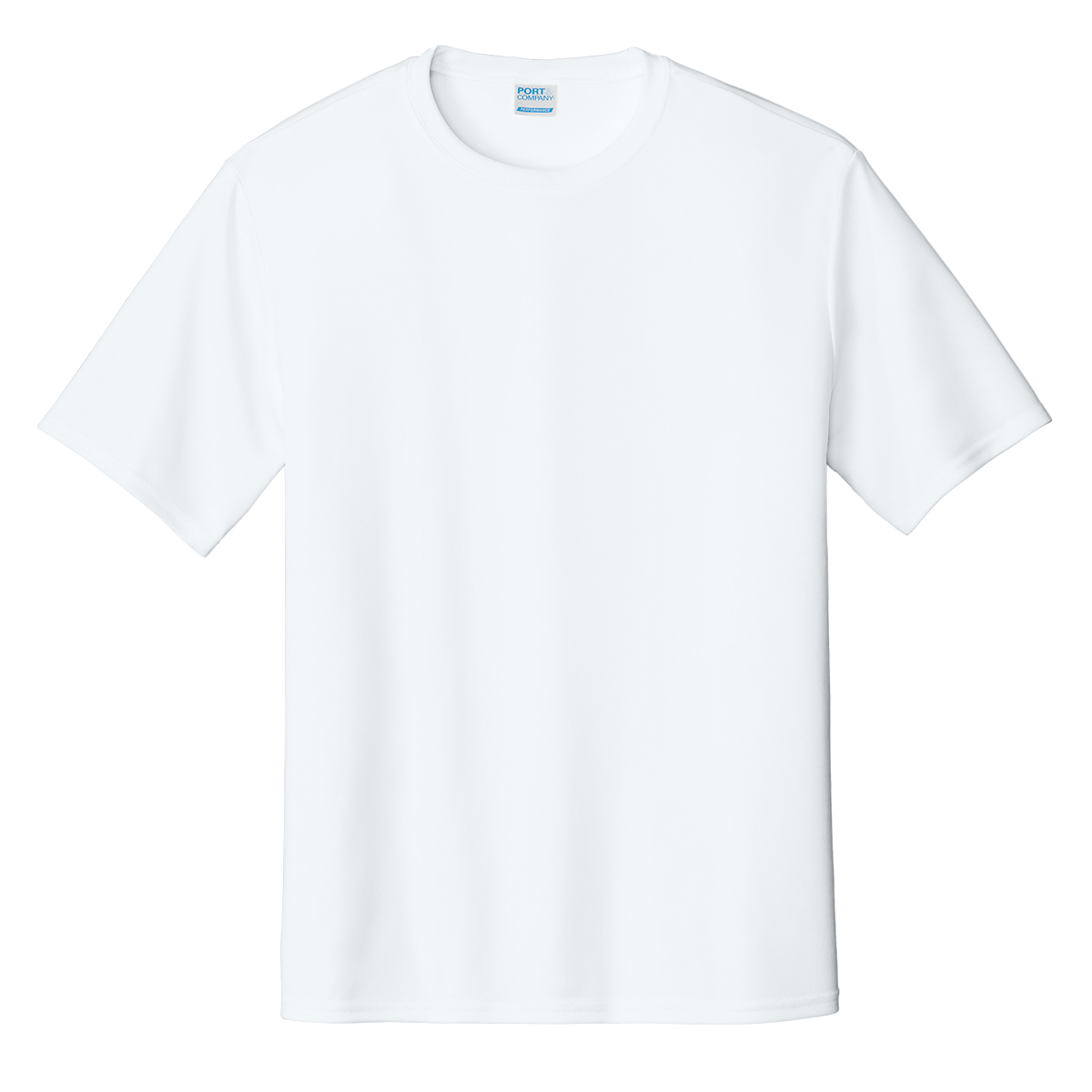 Port & Company performance T-shirt in White