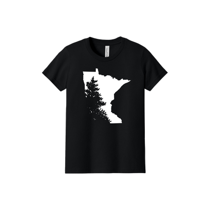 Minnesota Pine Tree Design Apparel