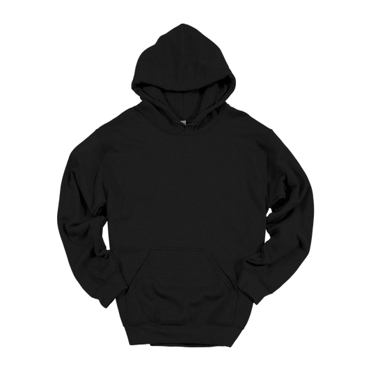 Custom adult Gildan hoodies in assorted colors