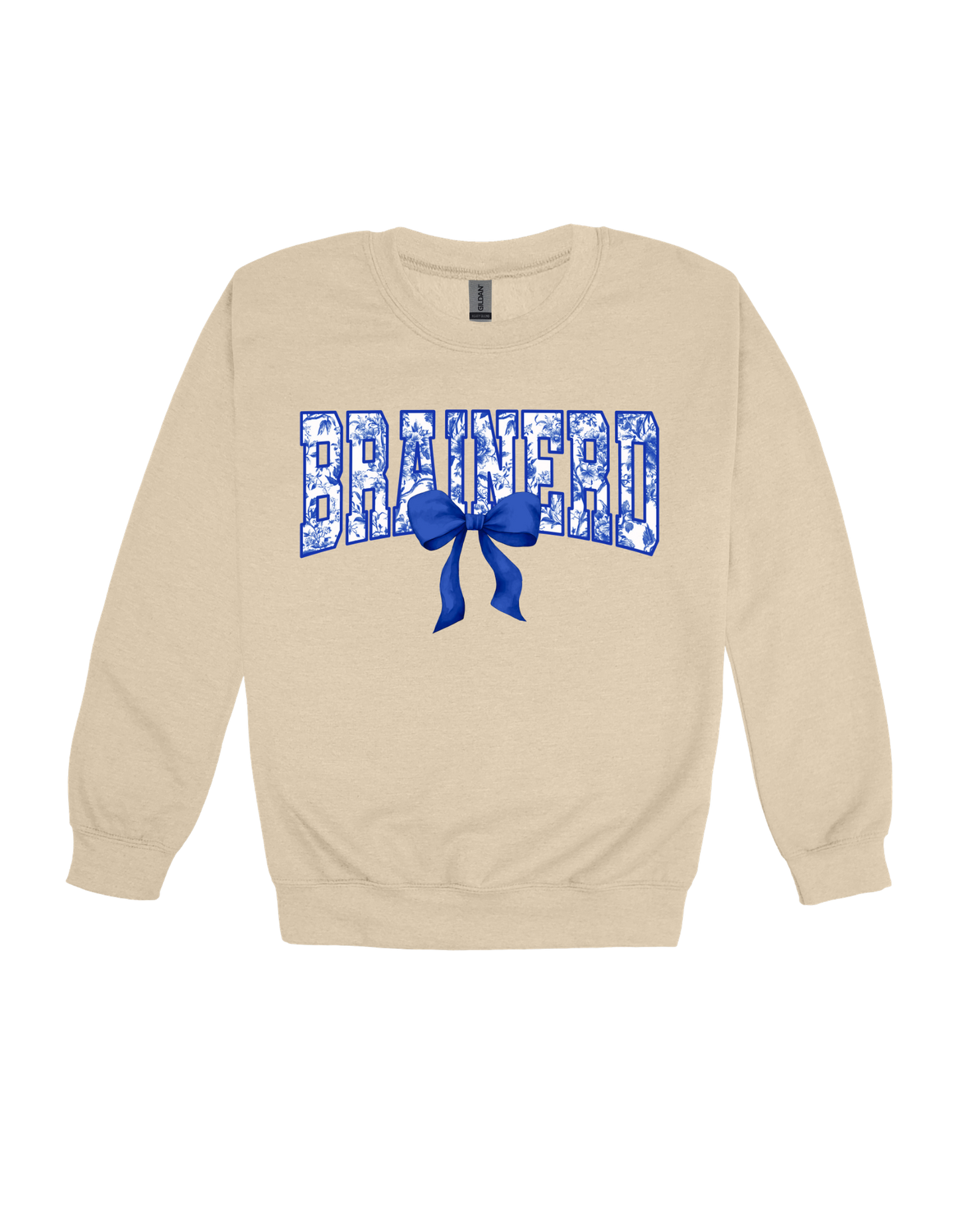 Brainerd floral spirit design on Tan T-shirt, alternate view 2