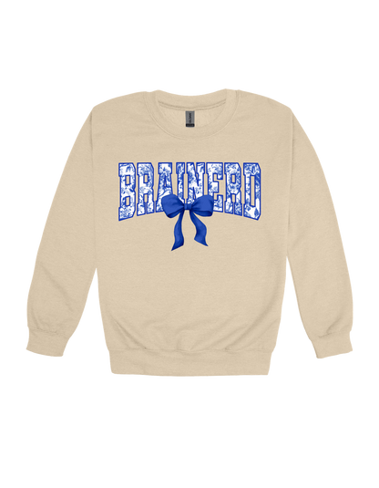 Brainerd floral spirit design on Tan T-shirt, alternate view 2