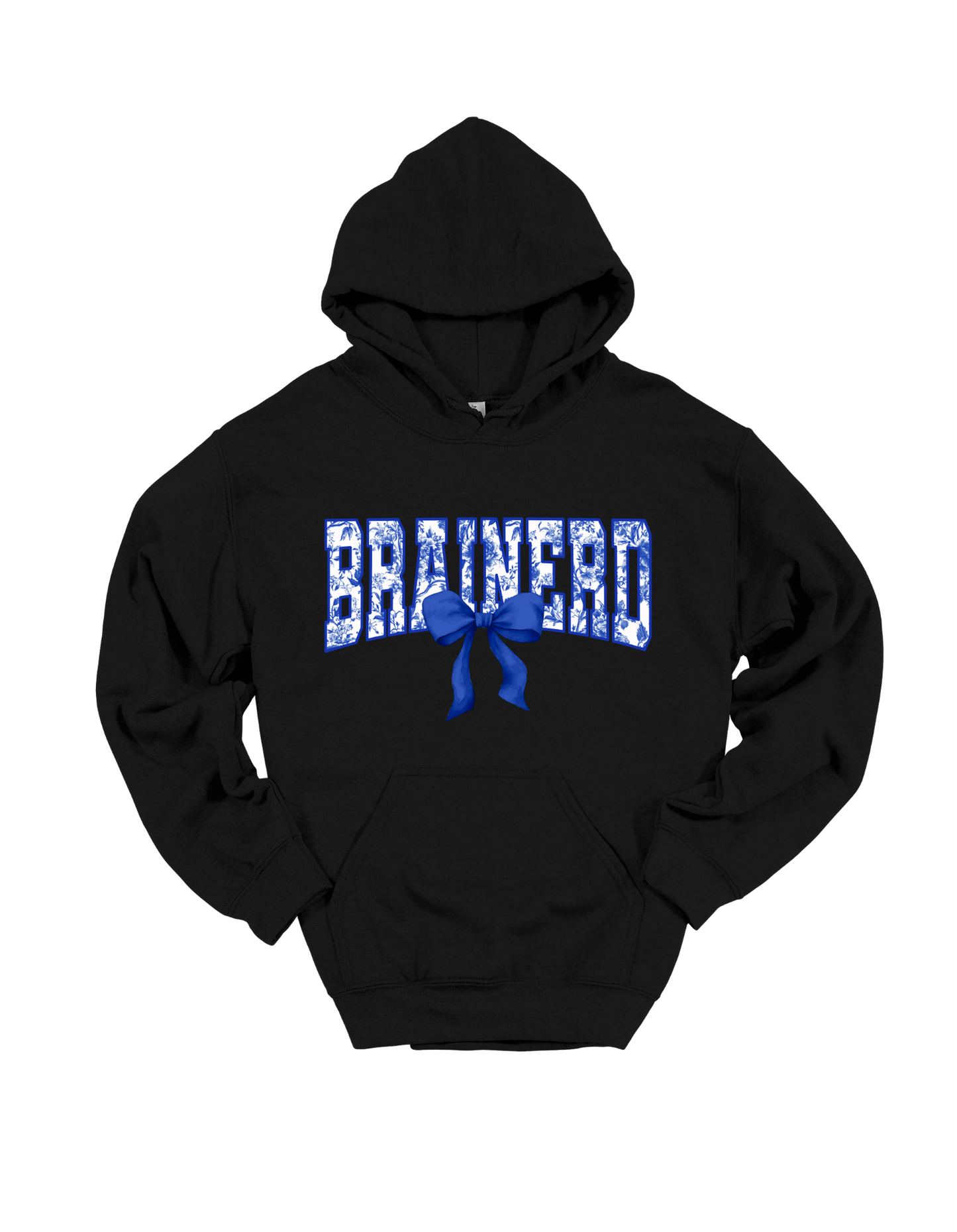 Brainerd floral spirit design on Black hoodie