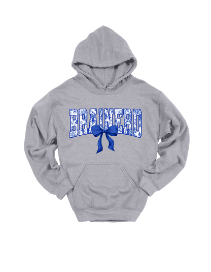 Brainerd floral spirit design on Grey hoodie