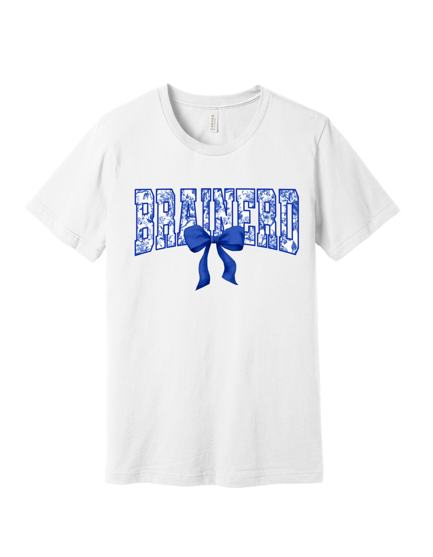 Brainerd floral spirit design on White T-shirt