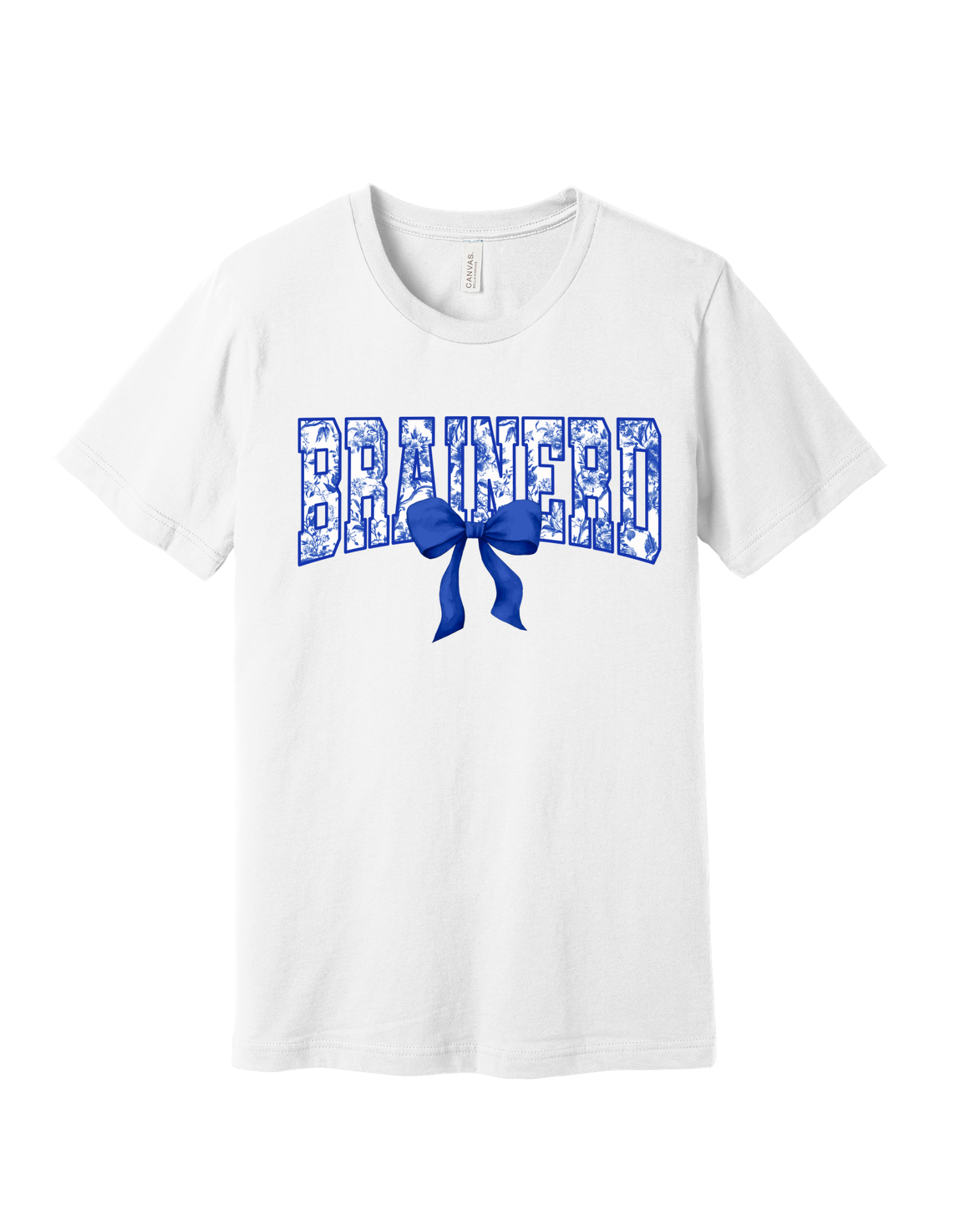 Brainerd floral spirit design on White T-shirt