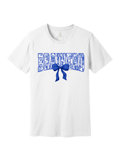 Brainerd floral spirit design on White T-shirt