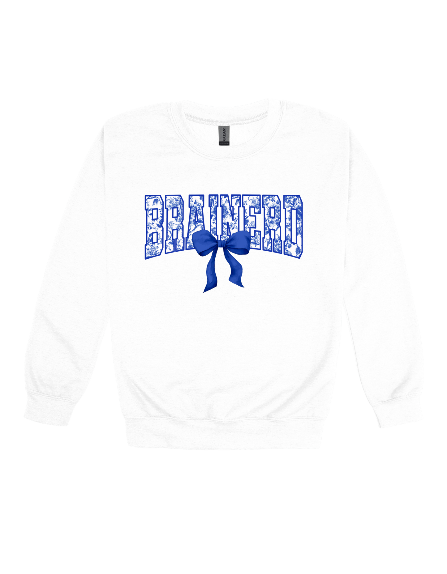 Brainerd floral spirit design on White T-shirt, alternate view 2